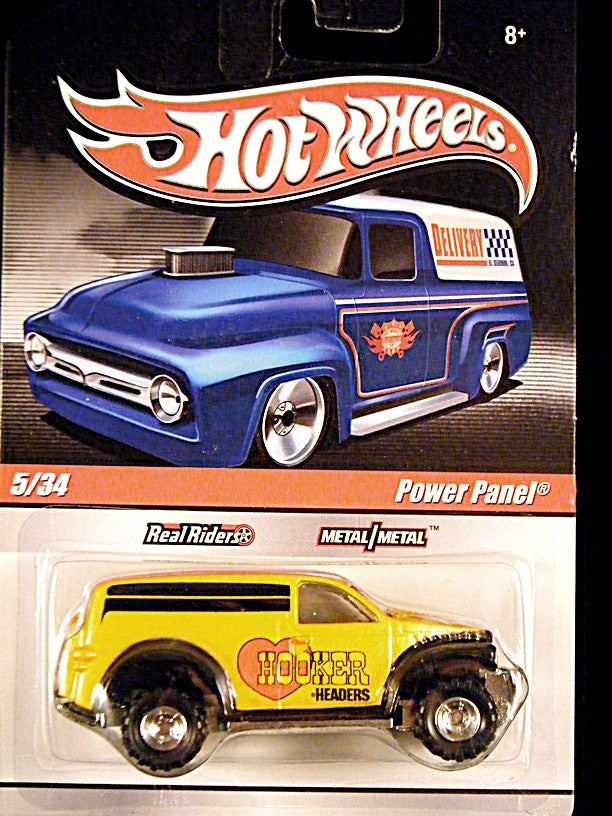 Hot Wheels Hooker Headers Dodge Power Wagon Panel Van