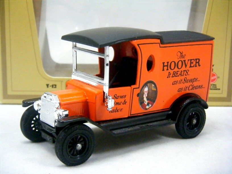 Matchbox Models of Yesteryear 1912 Ford Model T Hoover Vaccum Truck