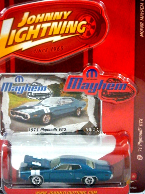 Johnny Lightning MOPAR Mayhem - 1971 Plymouth GTX