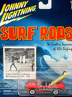 Johnny Lightning Surf Rods 1956 Chevrolet Bel Air Convertible