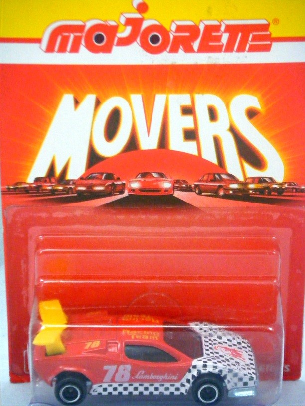 Majorette Movers Series - Lamborghini Countach (Yellow Wing)