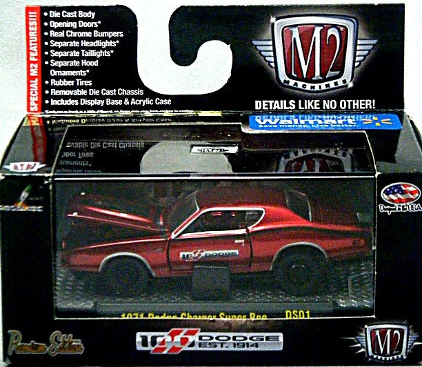 M2 Machines Dodge 100th - 1971 Dodge Charger Super Bee