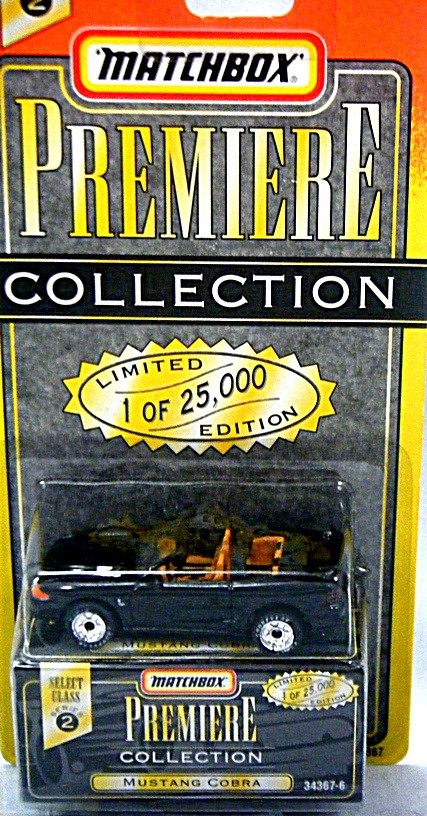 Matchbox Premiere Series Ford Mustang Cobra Convertible