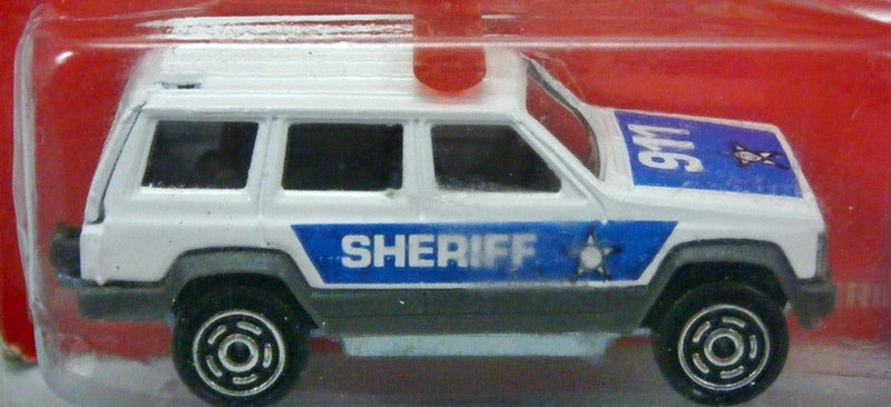 Majorette Jeep Cherokee Sheriff Police Patrol Truck