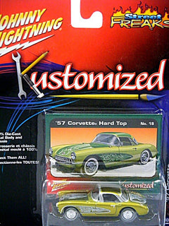 Johhny Lightning Street Freaks - Kustomized 1957 Chevrolet Corvette 