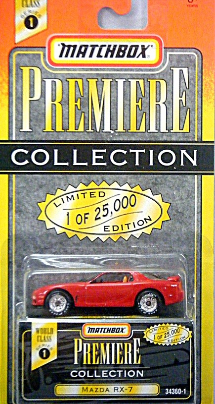 Matchbox Premiere Series - Mazda RX-7