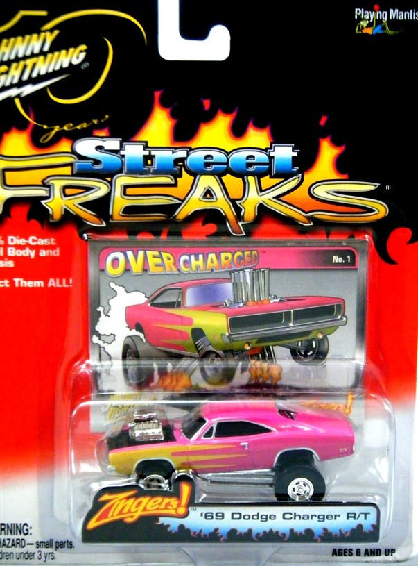 Johnny Lightning Street Freaks 1969 Dodge Charger RT