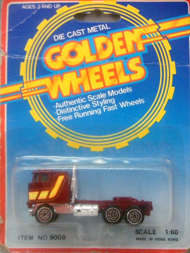 Golden Wheels - Big Rig Drag Racing Truck