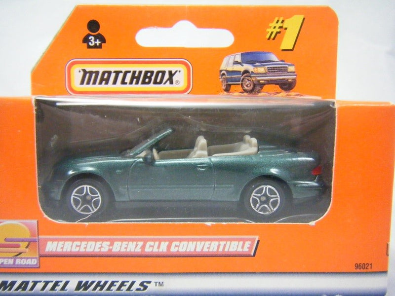 Matchbox Mercedes-Benz CLK Cabriolet Black Interior