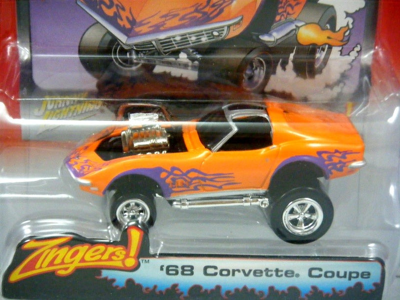 Johnny Lightning Street Freaks 1968 Chevrolet Corvette Coupe
