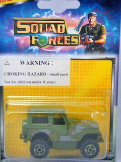 Majorette Squad Force Military Jeep
