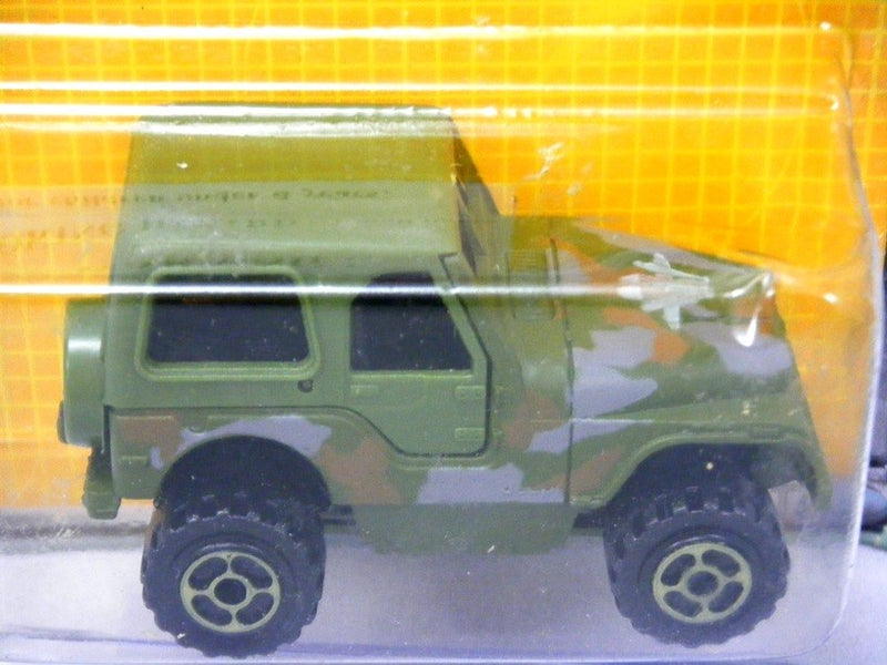 Majorette Squad Force Military Jeep