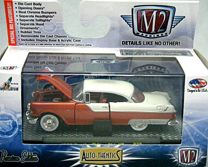 M2 Machines 1955 Pontiac Star Chief with Lake Pipes