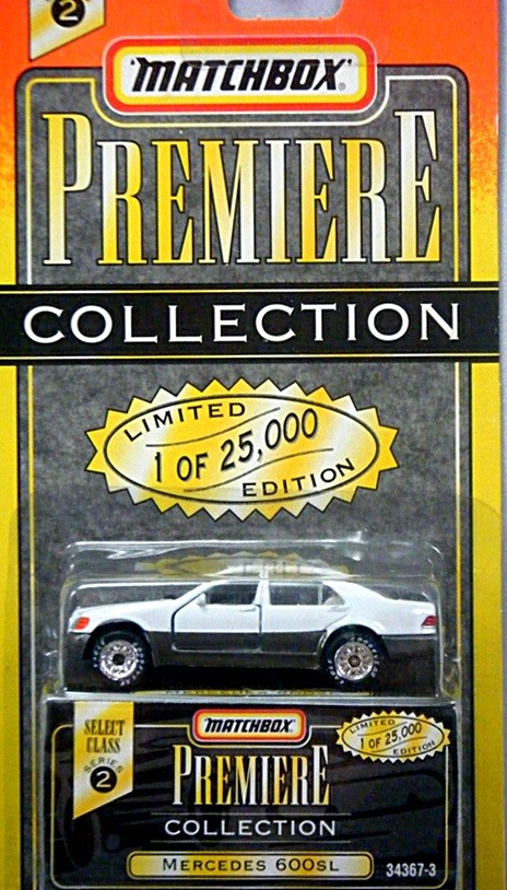 Matchbox Premiere Series - Mercedes 600 SEL Sedan