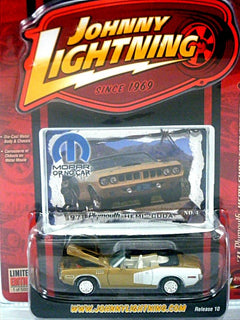 Johnny Lightning - MOPAR or No Car - 1971 Plymouth Hemi Cuda Convertible
