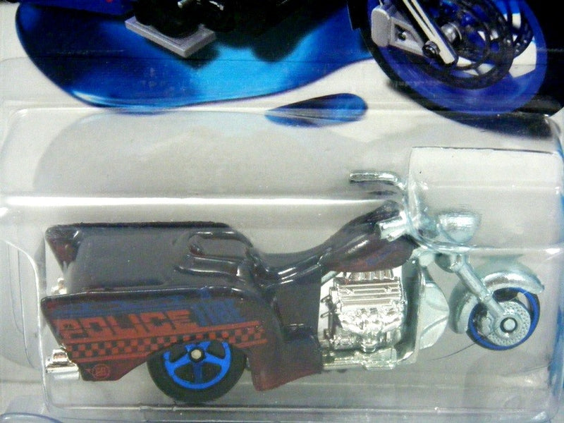 Hot Wheels - Longmont Police Boss Hoss Motorcycle - Trike
