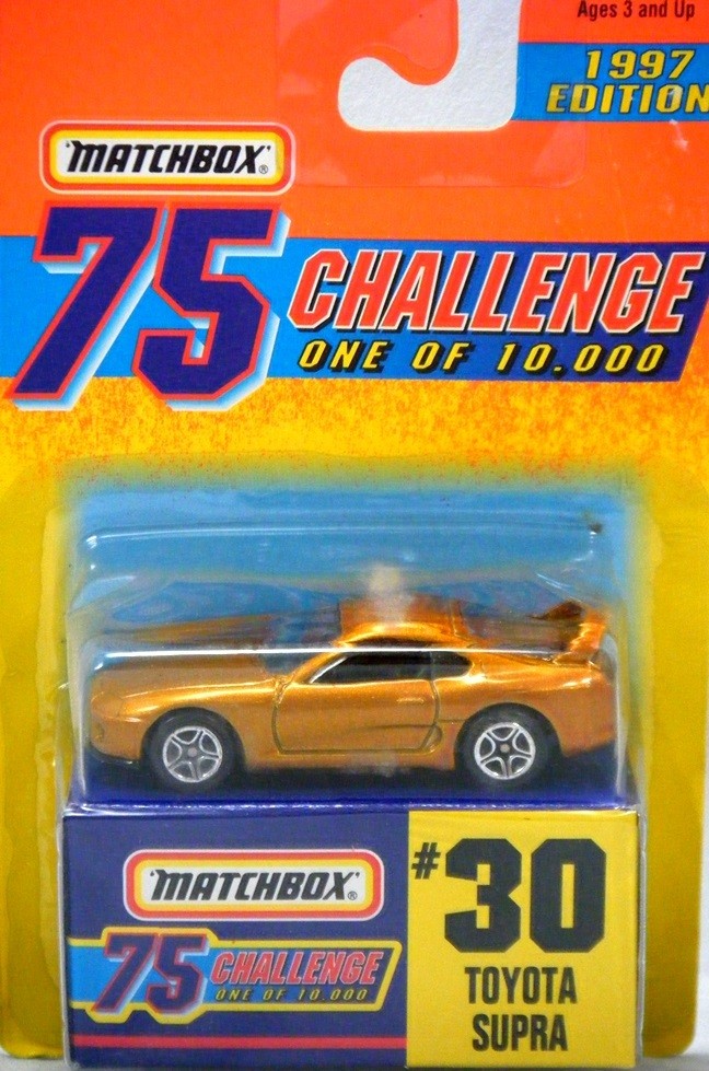 Matchbox Gold Challenge Toyota Supra Turbo