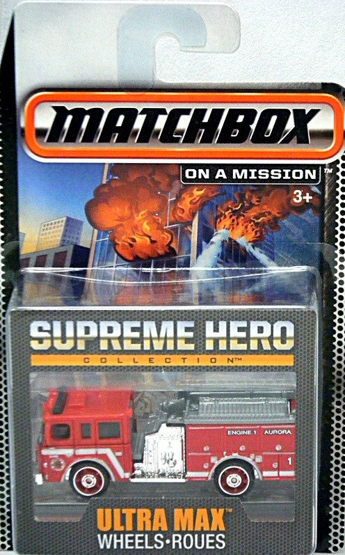 Matchbox Supreme Hero Collection - Hazard Squad Emergency Fire Truck