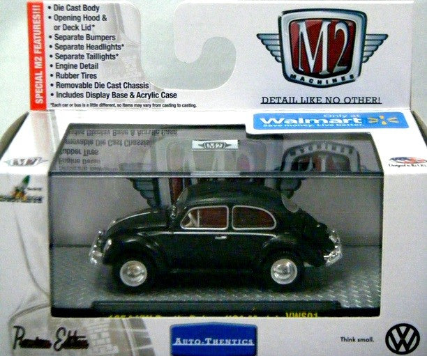 M2 Machines Auto Thentics VW - 1954 VW Beetle Deluxe USA Model