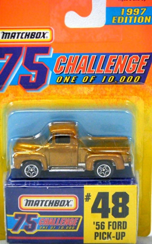 Matchbox Gold Challenge 1956 Ford Pickup Truck