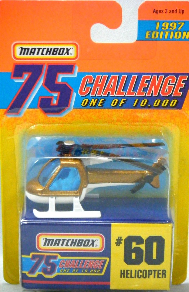 Matchbox Gold Challenge Helicopter