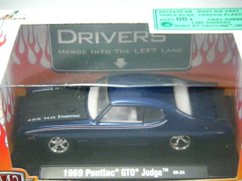 M2 Machines Drivers 1969 Pontiac GTO Judge