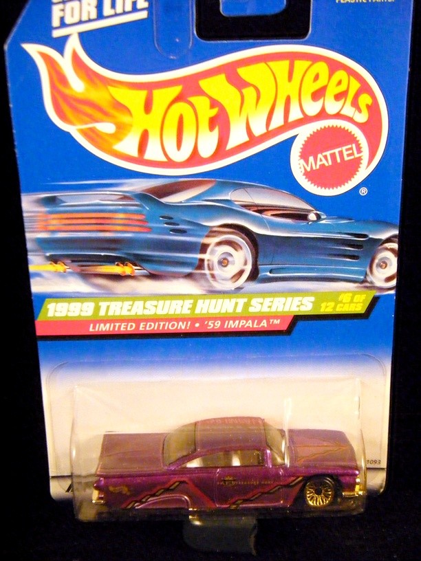  Hot Wheels 1999 Treasure Hunt - 1959 Chevrolet Impala Lowrider