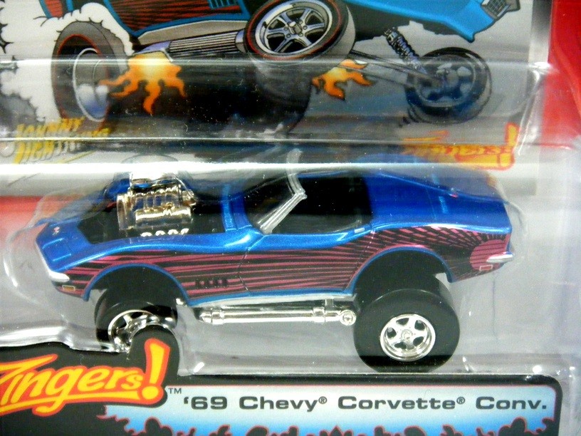 Johnny Lightning Street Freaks 1969 Chevrolet Corvette Convertible