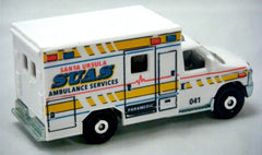 Matchbox - Ford E350 San Luis Obispo Fire Dept Paramedic Ambulance