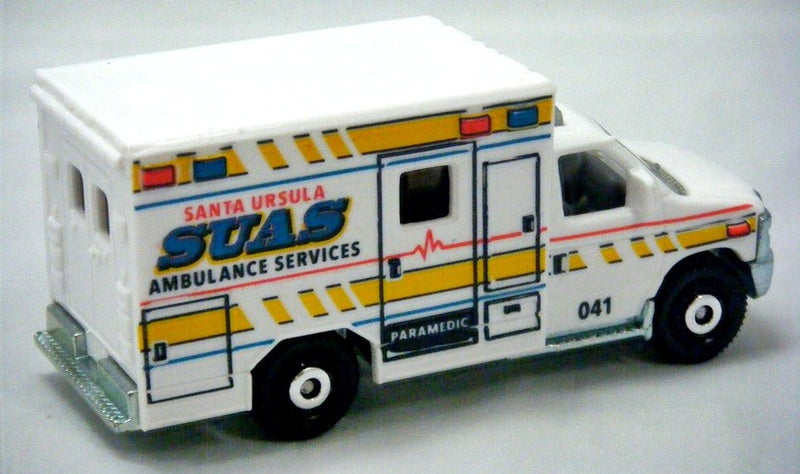 Matchbox - Ford E350 San Luis Obispo Fire Dept Paramedic Ambulance