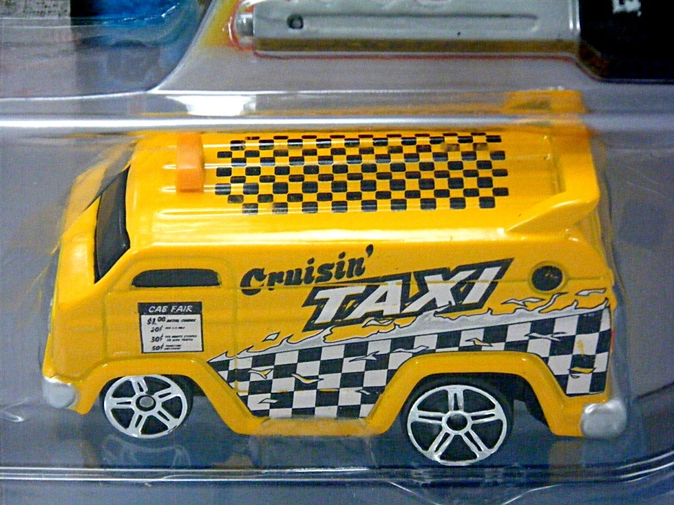 Maisto - Burnin' Key Cars - Custom Van Taxi Cab