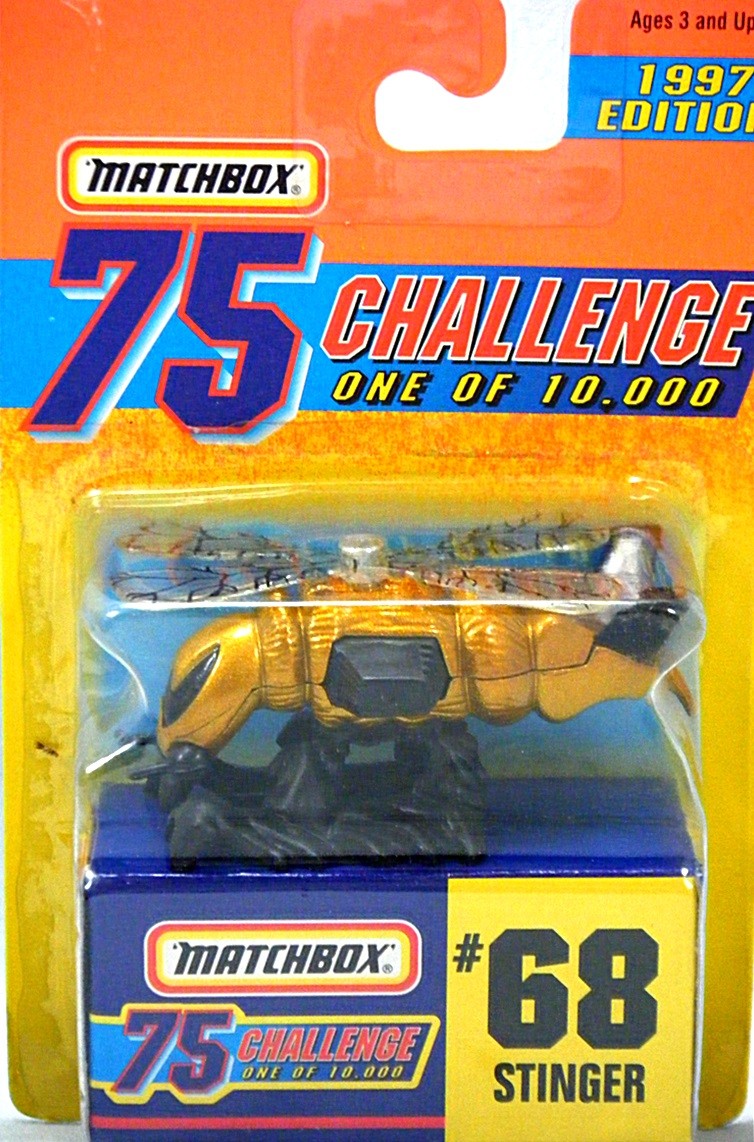 Matchbox Gold Challenge Bumble Bee Stinger