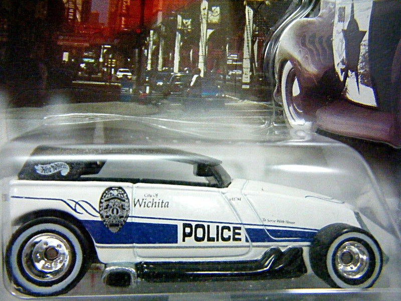 Hot Wheels Cop Rods Wichita KS Police Department Ford Phaeton