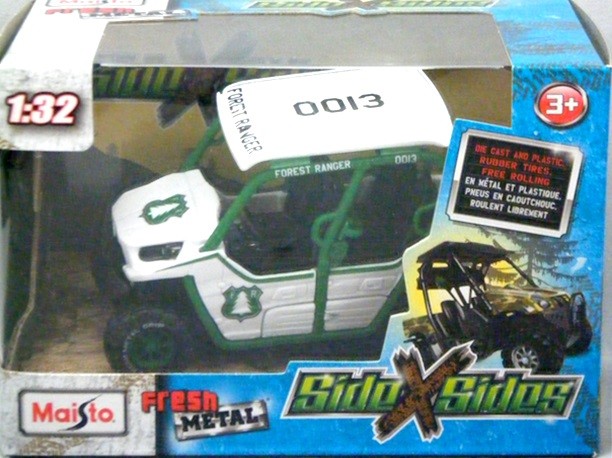 Maisto Fresh Metal - US Forest Service Forest Ranger Side by Side ATV