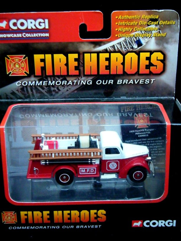 Corgi Millwood Fire Department 1938 Ford V8 Fire Pumper
