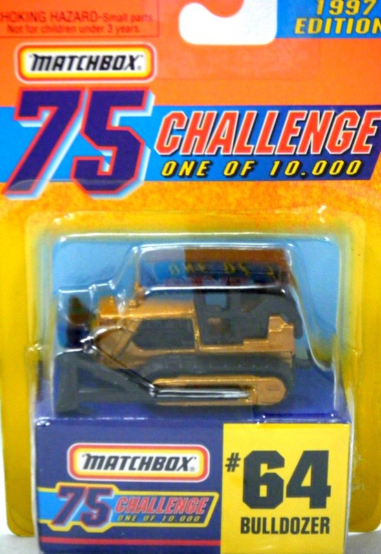 Matchbox Gold Challenge CAT Bulldozer