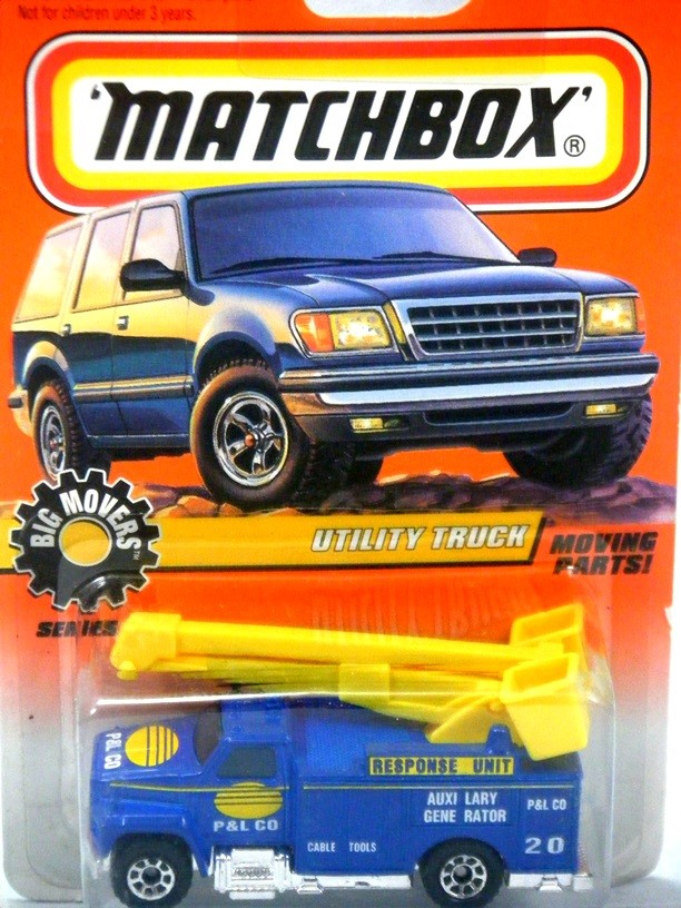 Matchbox - Power & Light Company Ford Utility Truck