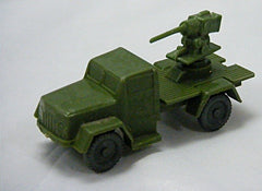 HO Scale Military Machine Gun Truck