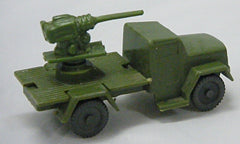 HO Scale Military Machine Gun Truck