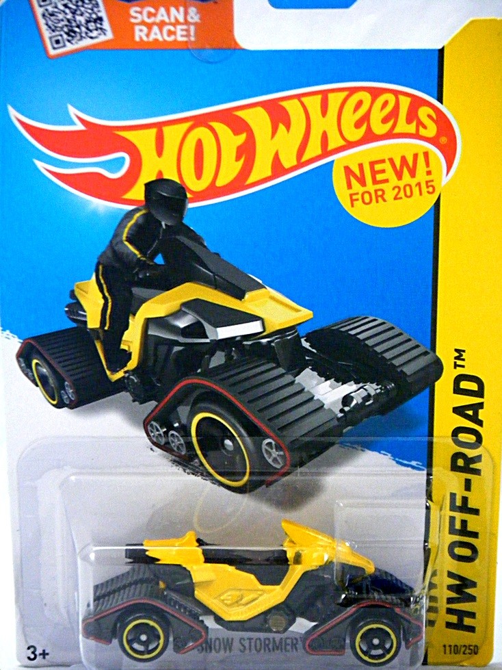 Hot Wheels - 2015 New Model Series - Snow Stormer Snowmobile