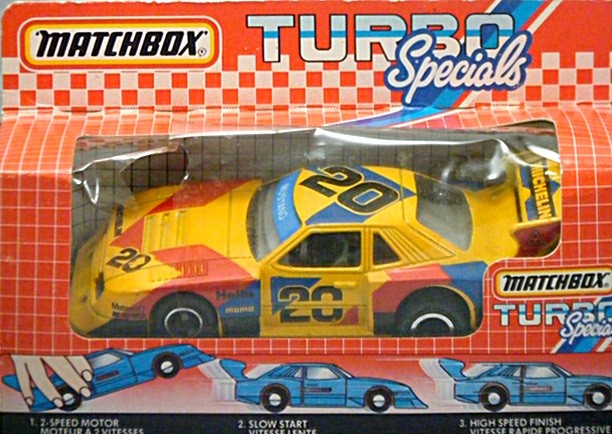 Matchbox - Turbo Specials - Zakspeed Ford Mustang Road Racer