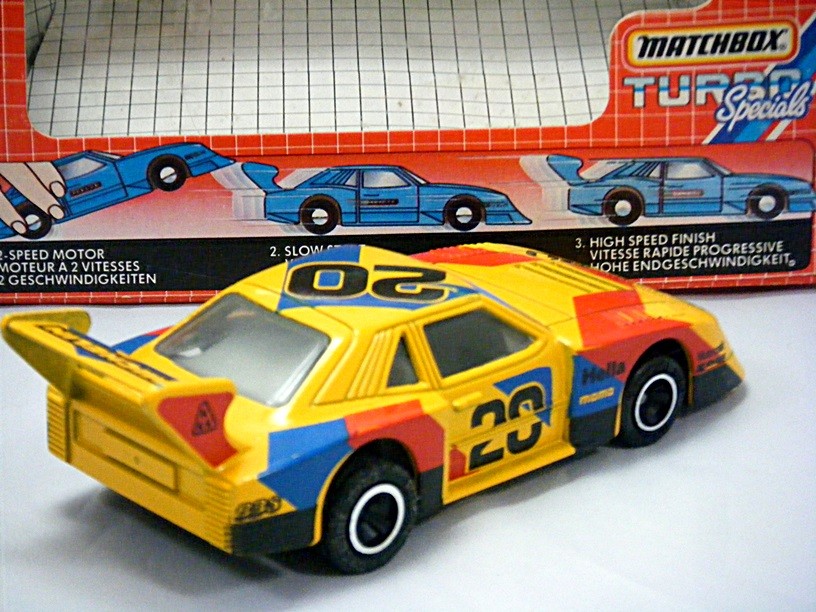 Matchbox - Turbo Specials - Zakspeed Ford Mustang Road Racer