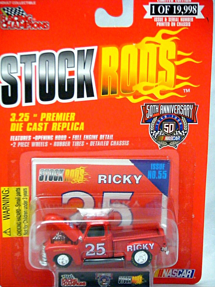 Racing Champions NASCAR Stock Car Series - Ricky Craven 57 Chevy Bel Air