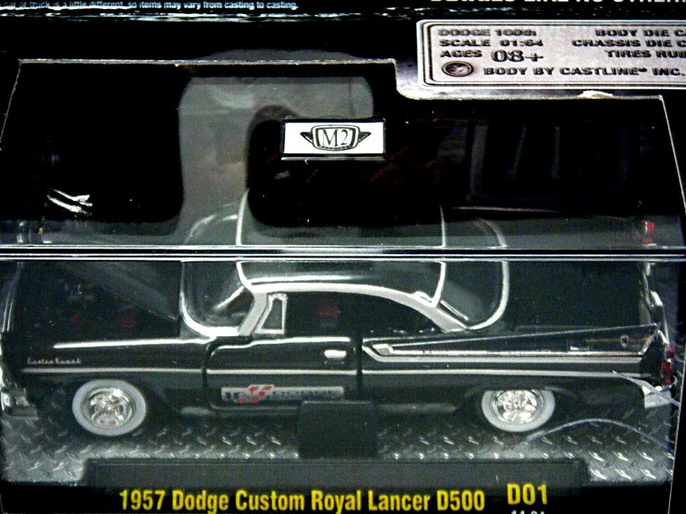 M2 Machines Dodge 100th - 1957 Dodge Custom Royal Lancer D500