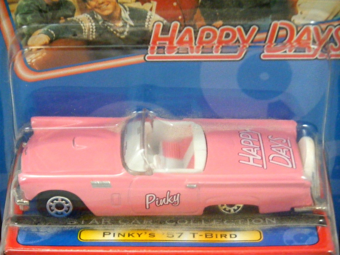 Matchbox Star Cars - Avon Exclusive - Happy Days Pinky 1957 Ford Thunderbird