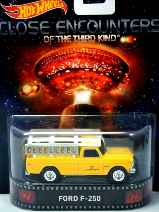 Hot Wheels Retro Entertainment - Ford F-250 Pickup Truck - Close Encounters
