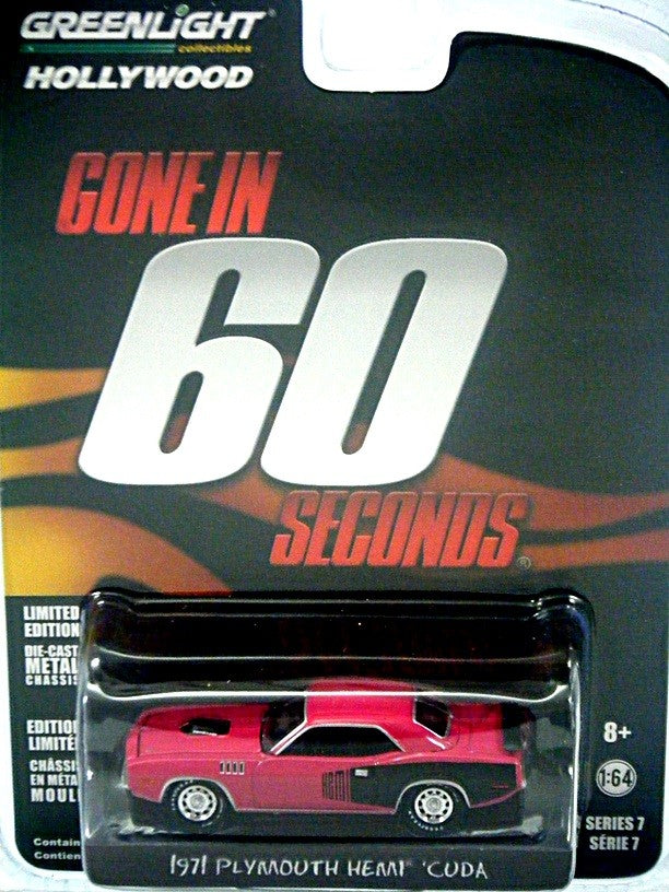 Greenlight Hollywood - Supernatural - 1970  Dodge Challenger