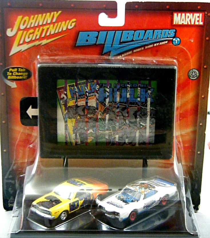 Johnny Lightning Marvel Comics Set with Cyclone and Hornet