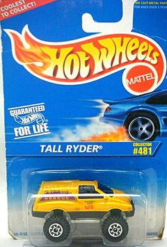 Hot Wheels - Tall Ryder Rocky Mountain Rescue 4x4