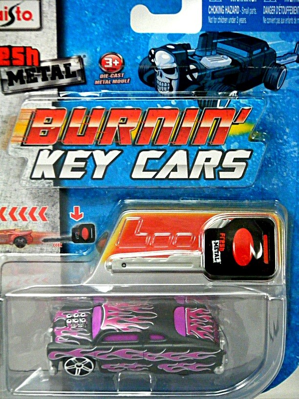 Maisto - Burnin' Key Cars - Custom Van Taxi Cab